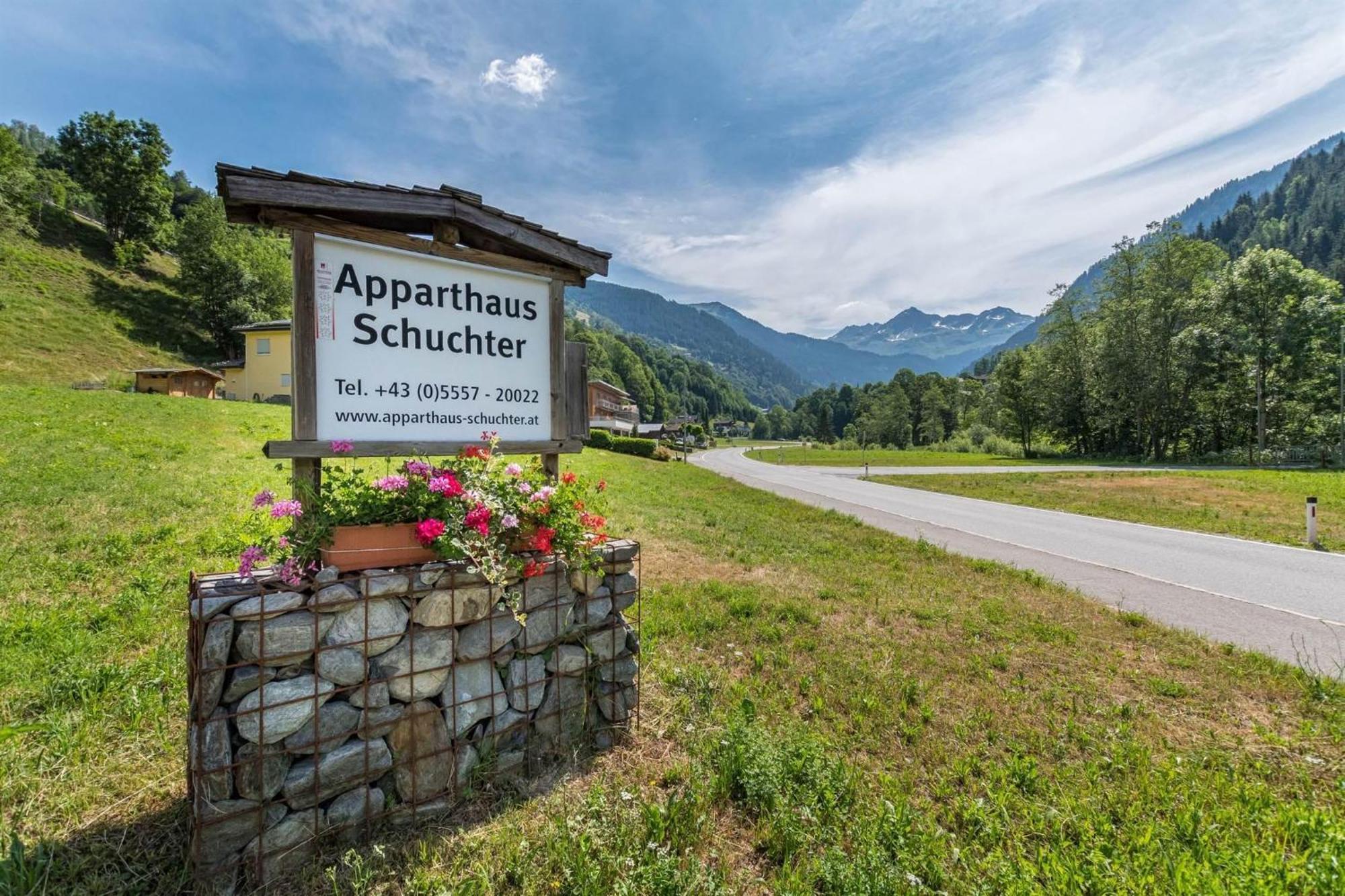 Apparthaus Schuchter Silbertal Kültér fotó